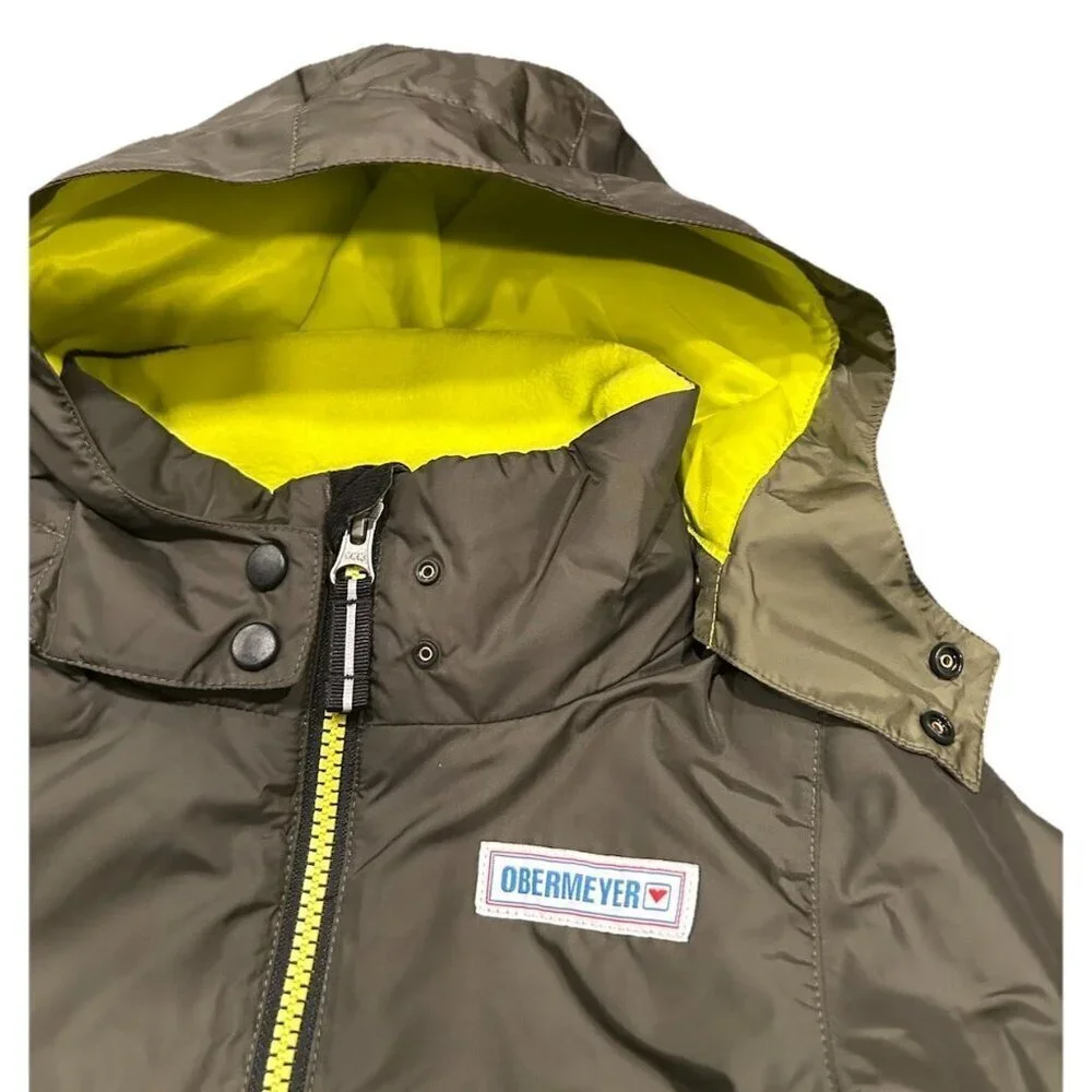 NEW Obermeyer Kids Landon All-Season Jacket Kids Size XS (Age 1/2) Hooded Warm